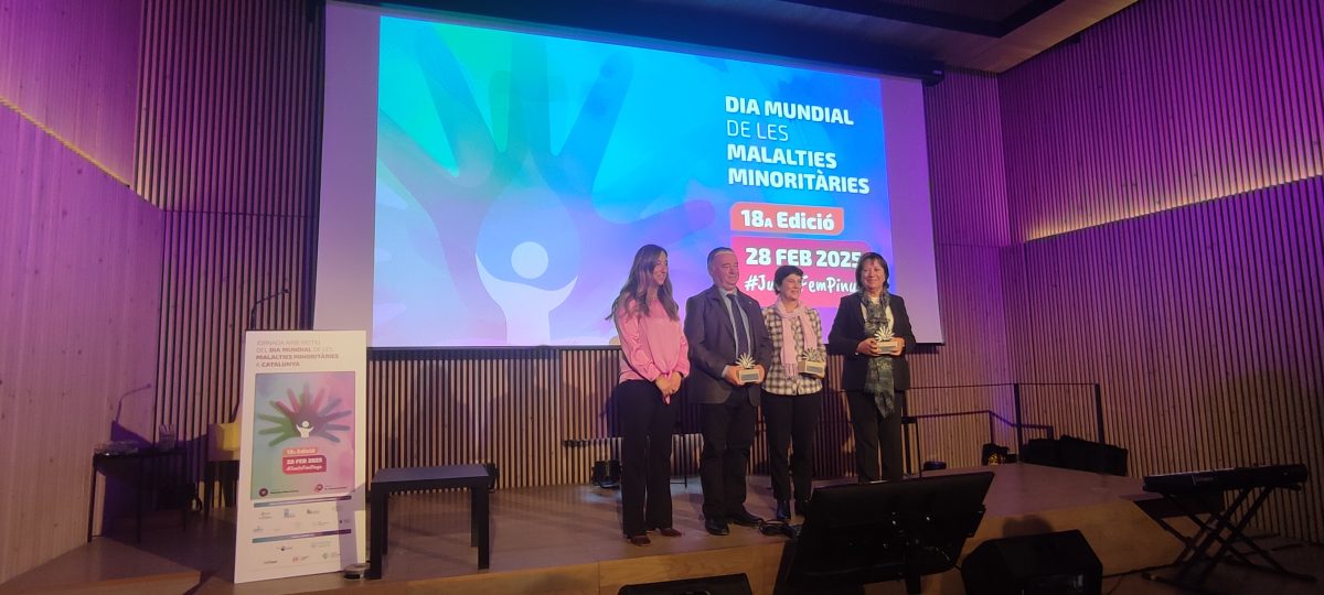 La Dra. Josefa Rivera Luján distingida per la seva trajectòria i compromís en la Jornada del Dia Mundial de les Malalties Minoritàries