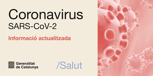 Enllaç a info coronavirus al web del Gencat